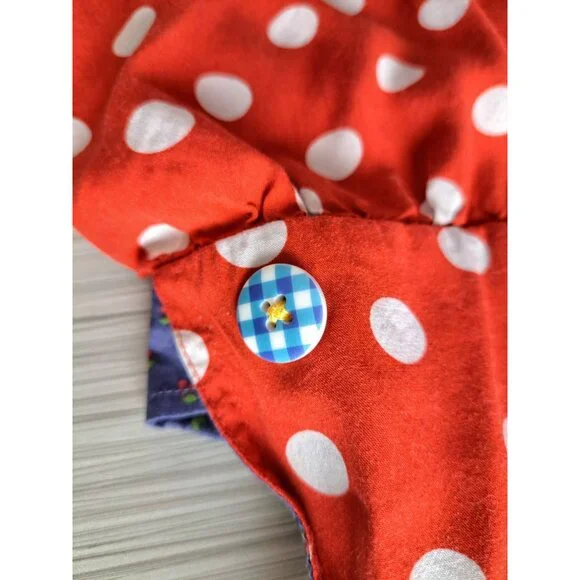 Matilda Jane Brilliant Daydream Most Magical Day Romper Ruffled Gingham Girls 14 - Picture 3 of 8